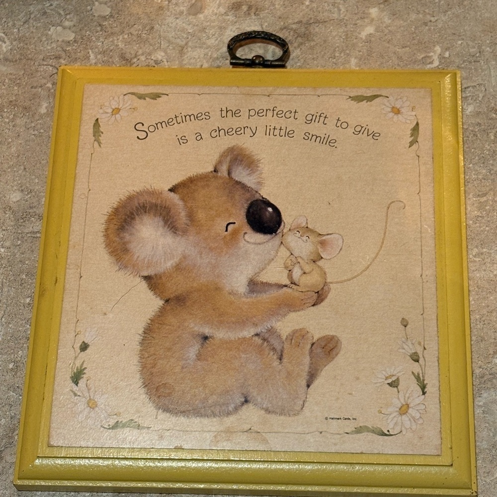 Vintage Hallmark Plaque - Picture 2 of 7